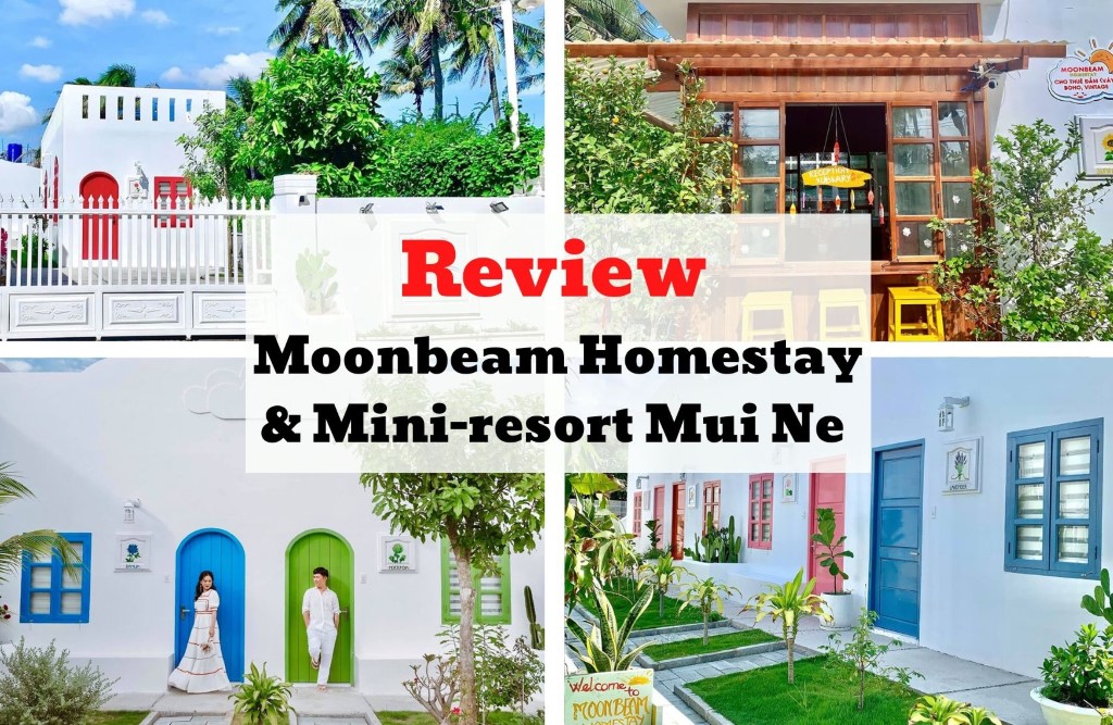 Review Moonbeam Homestay & Mini-resort Mui Ne - Khu vườn trên mây